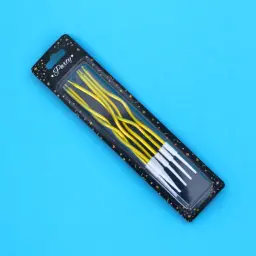 Golden Stick Cake Candles 0143